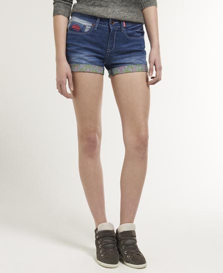 Blue Tomboy Shorts