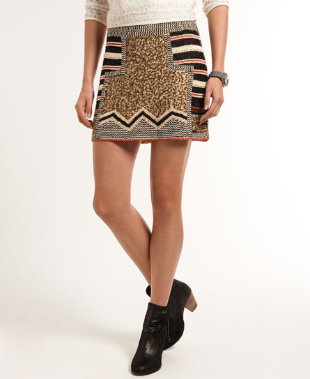 Step Ikat Skirt