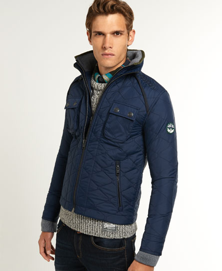 Nylon Polar Quilt Jacket