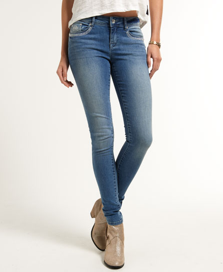 Skinny Embellished Jeans