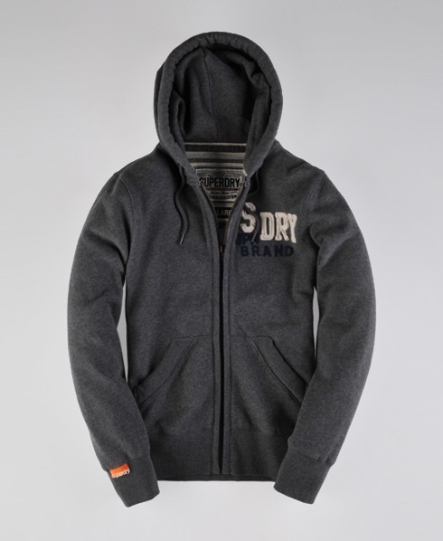Brand Step Zip Hood
