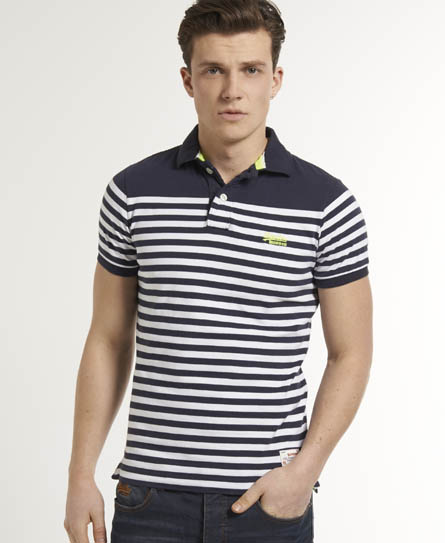 Dropped Breton Polo | Labels Shopping Online