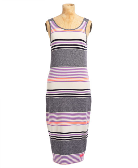 Cruise Stripe Midi Dress | Jabberfish